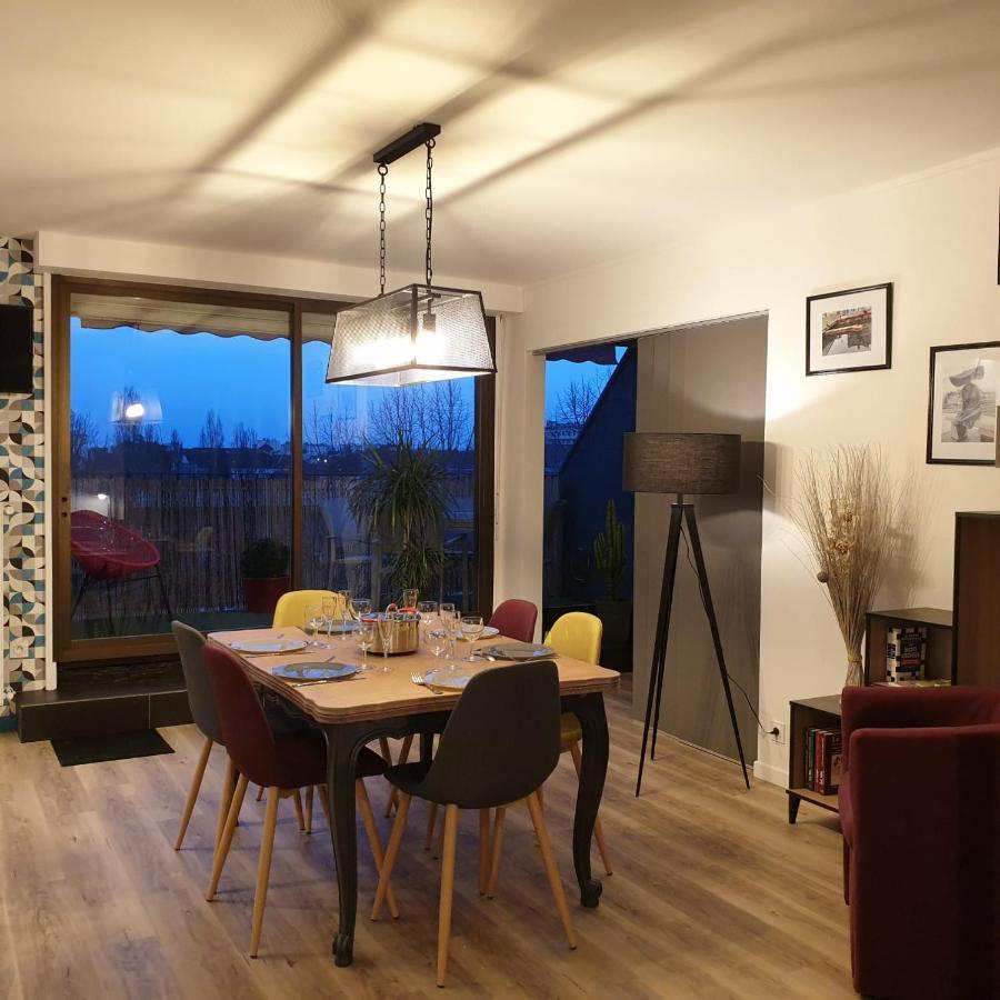 Coeur De Troyes T4 Terrasse 5Eme Etage Centre Ville Wifi Parking Екстер'єр фото