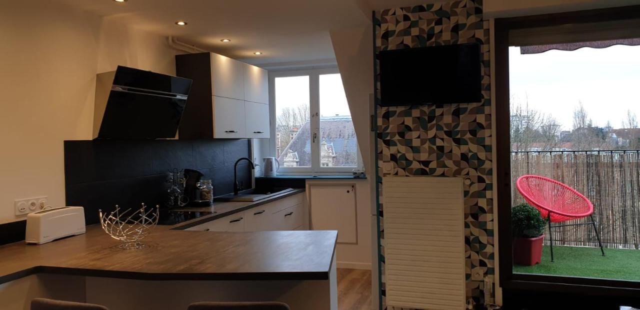 Coeur De Troyes T4 Terrasse 5Eme Etage Centre Ville Wifi Parking Екстер'єр фото
